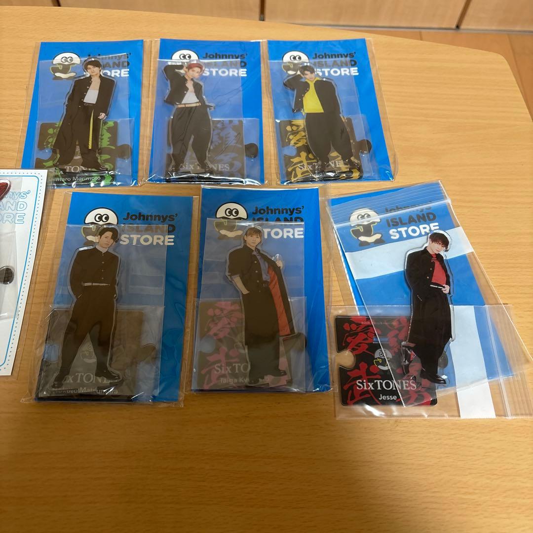 SixTONES アクリルスタンドセット　13点