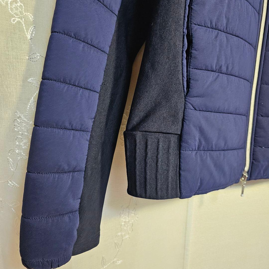 極美品 アンパスィ and per se 中綿ジャケット ゴルフウェア ネイビー