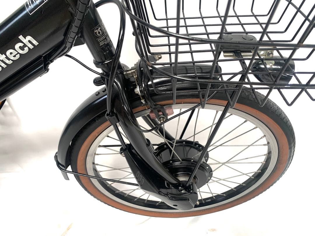 【即乘】送料無料Peltech 折り畳み電動アシスト自転車 TDN-206L