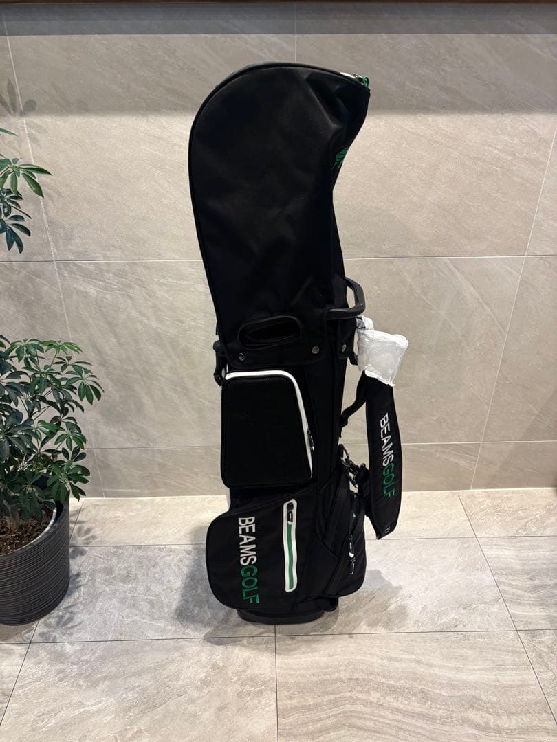 BEANS GOLF キャディバッグ ブラック
