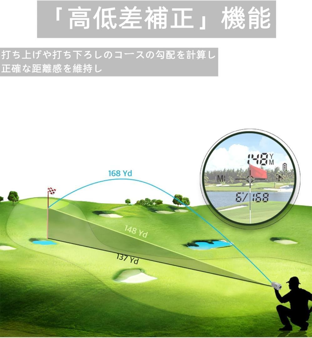 ゴルフ レーザー距離計 距離計測器 1000M対応