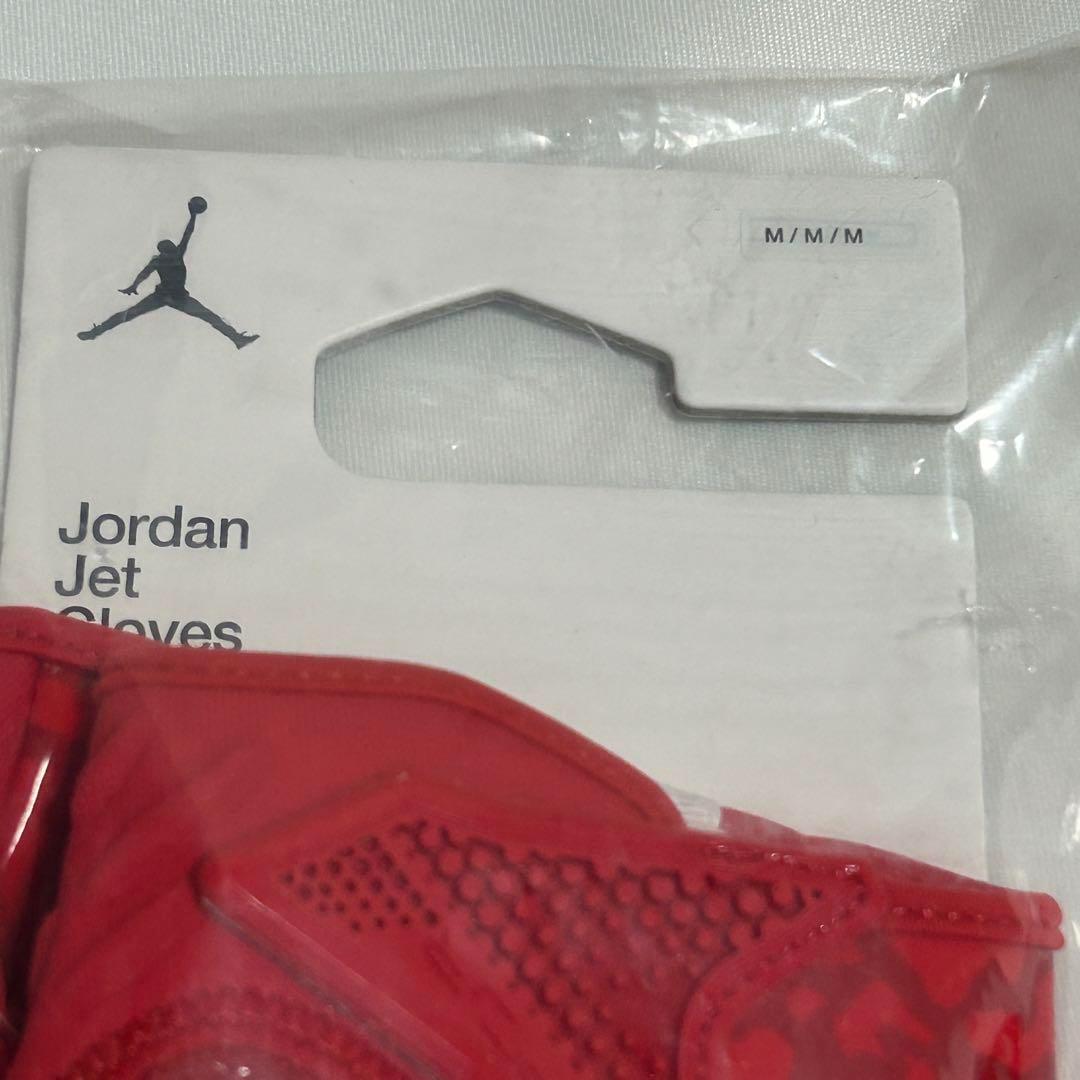【新品】 アメフト Jordan Jet 7.0 グローブ　RED　M