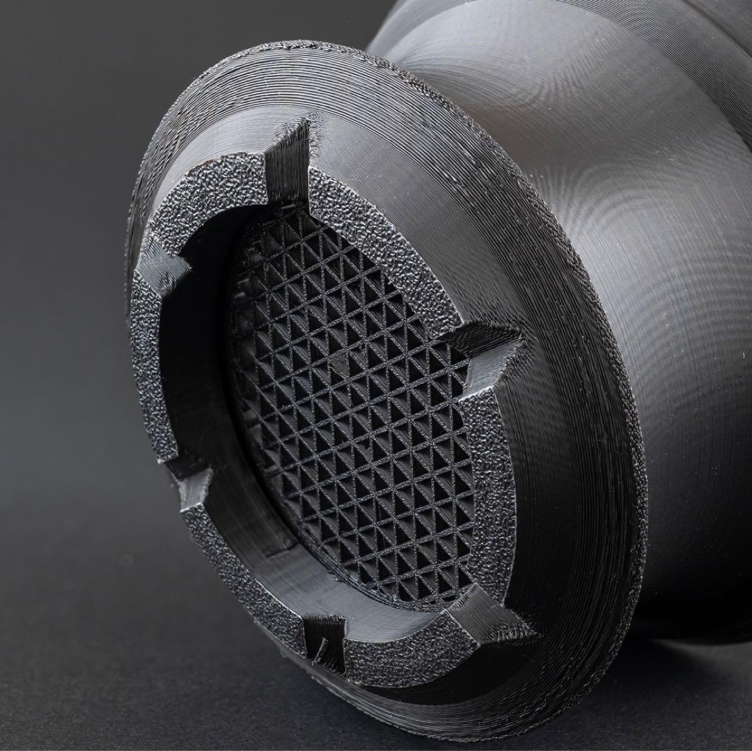 【一点物】溶融　６号直径18㎝　3dプリンター鉢　作家鉢　アガベ