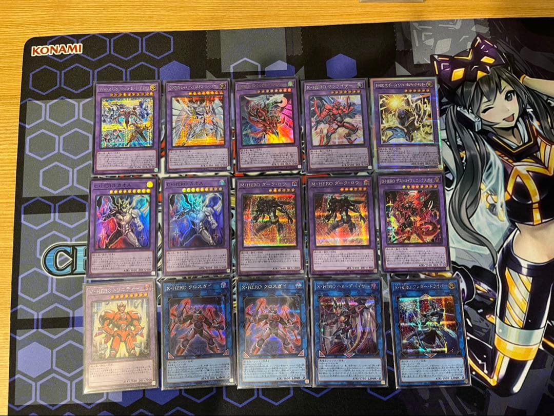 【mo】遊戯王　HEROデッキ　高レアリティ　ガチ構築