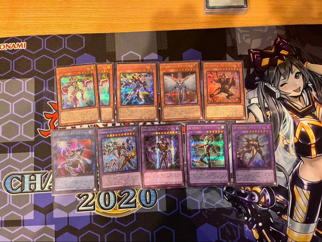 【mo】遊戯王　HEROデッキ　高レアリティ　ガチ構築