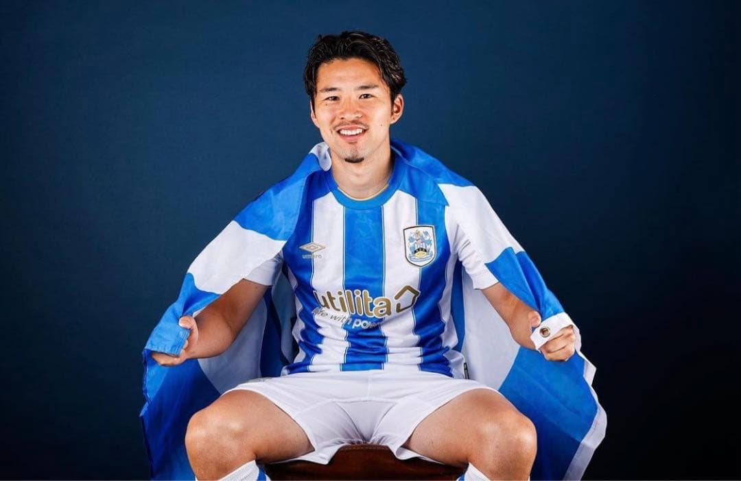 【日本未発売】HUDDERSFIELD TOWN FC umbro 中山雄太