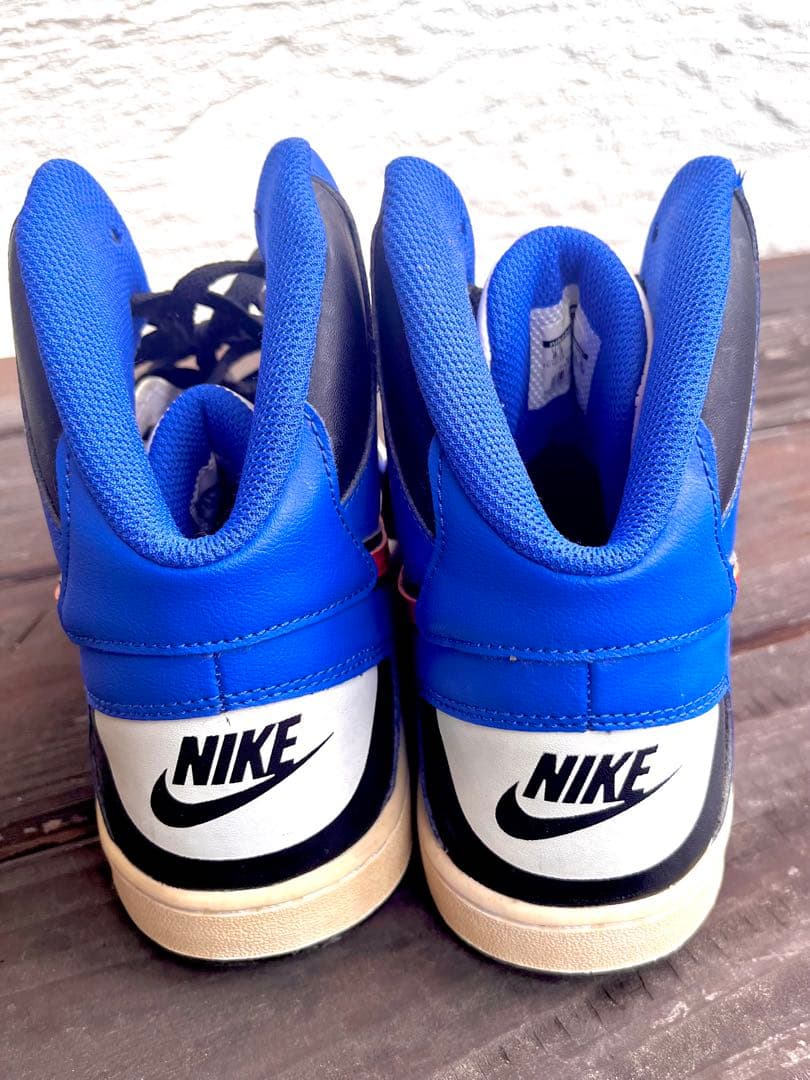 NIKE サン オブ フォース MID ブルー オレンジ ホワイト　26.5cm
