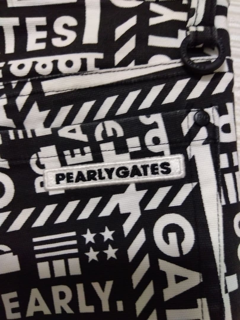 PEARLY GATES テキストプリントパンツM