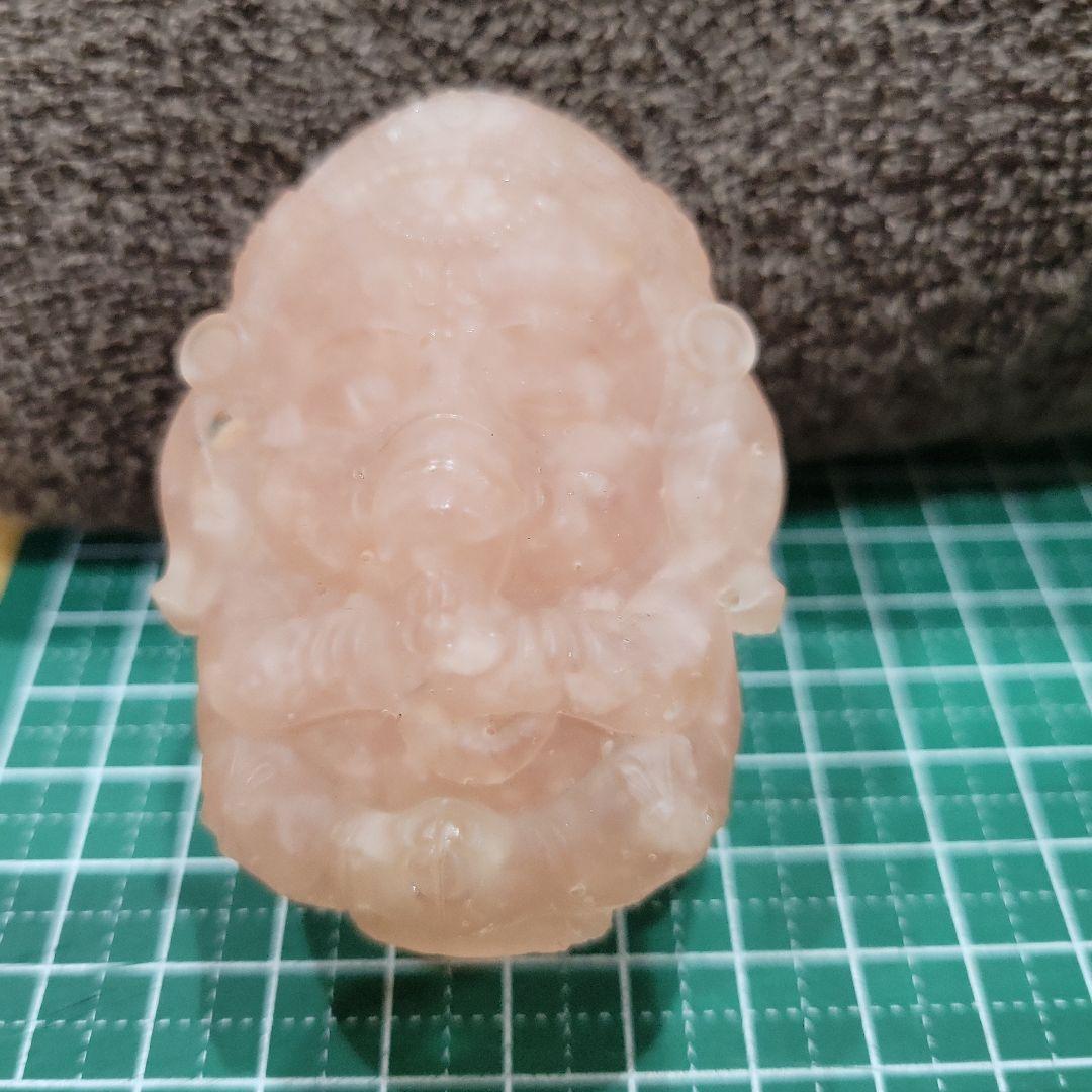 天然石と樹脂のガネーシャの置物 3体セット