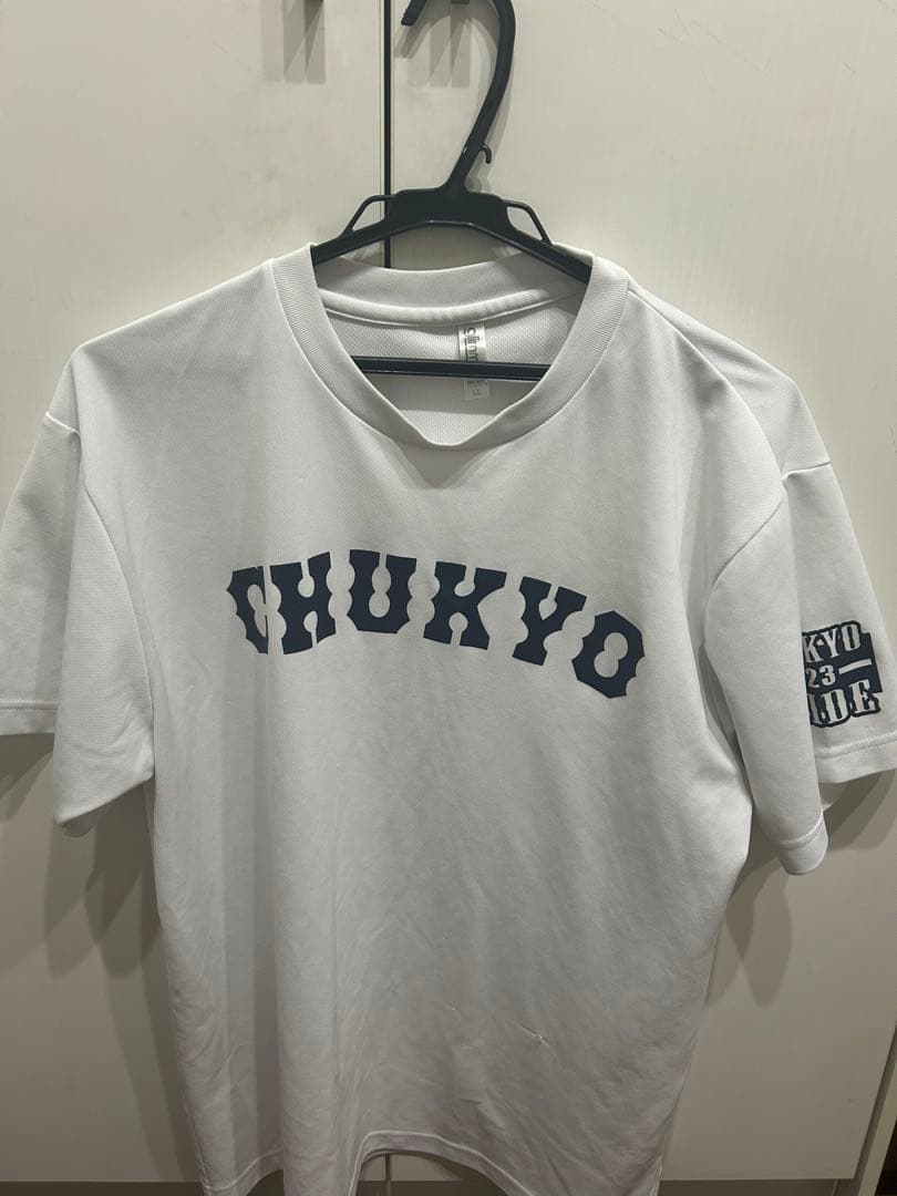 中京夏大限定野球部Tシャツ