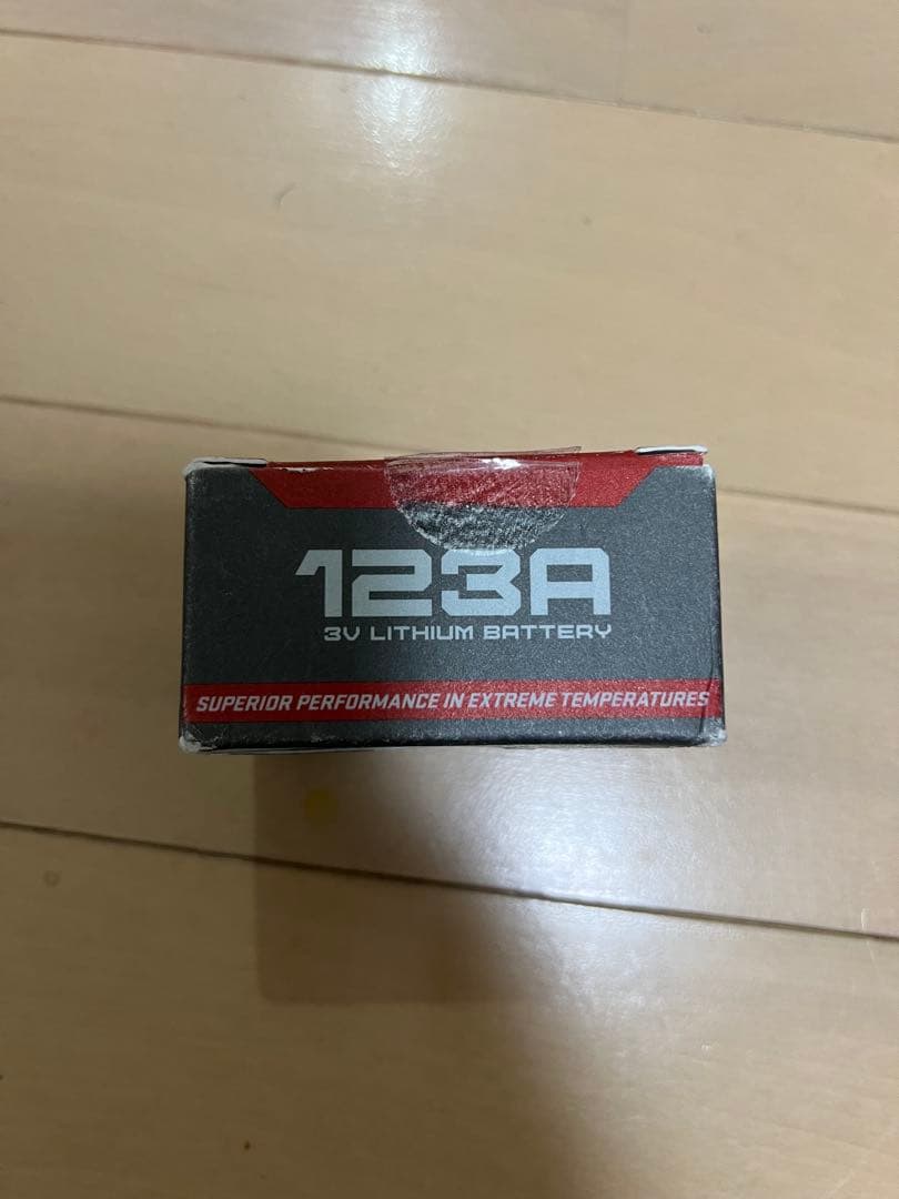 SF123A 3v リチウム電池 12本 BOX CR123A シュアファイア