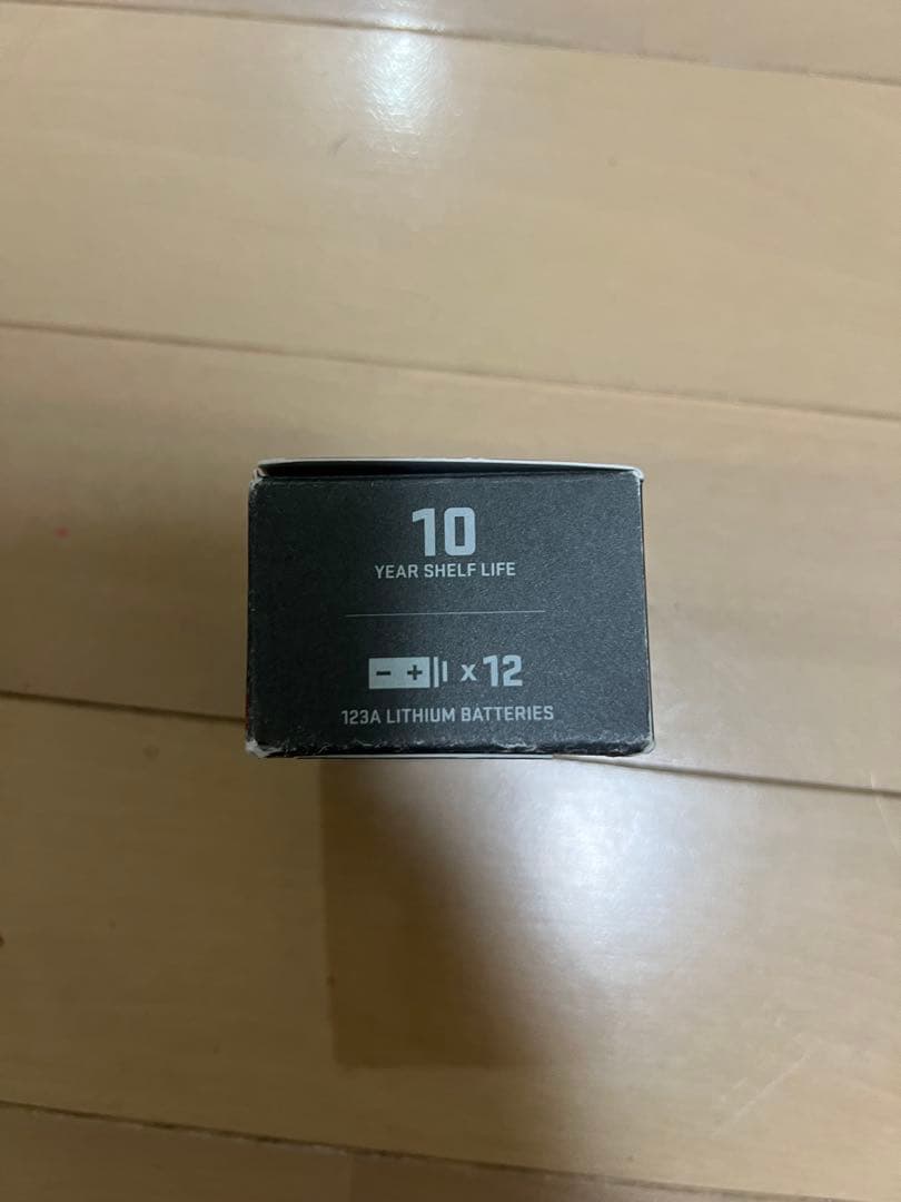 SF123A 3v リチウム電池 12本 BOX CR123A シュアファイア