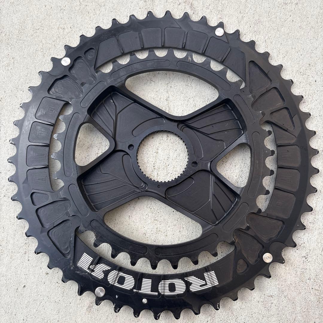 ROTOR チェーンリング ブラック 50-34