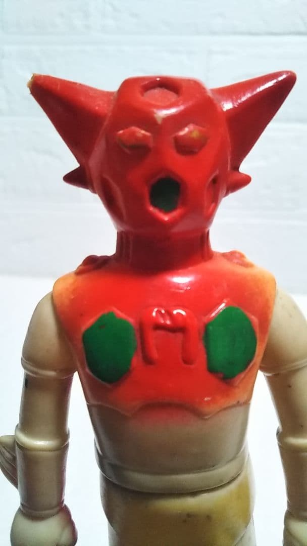 無版権 ゲッターロボ ゲッター1 パチソフビ 当時物 1970年代