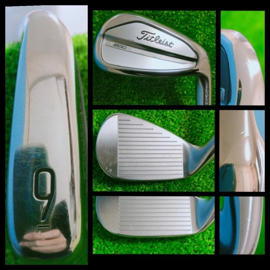 KBS TOUR120S！T200アイアン(2023) 6-48° 6本。ツアー