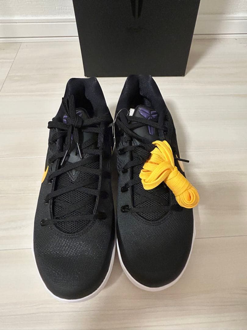 Nike Kobe9 シューズ 黒/黄色