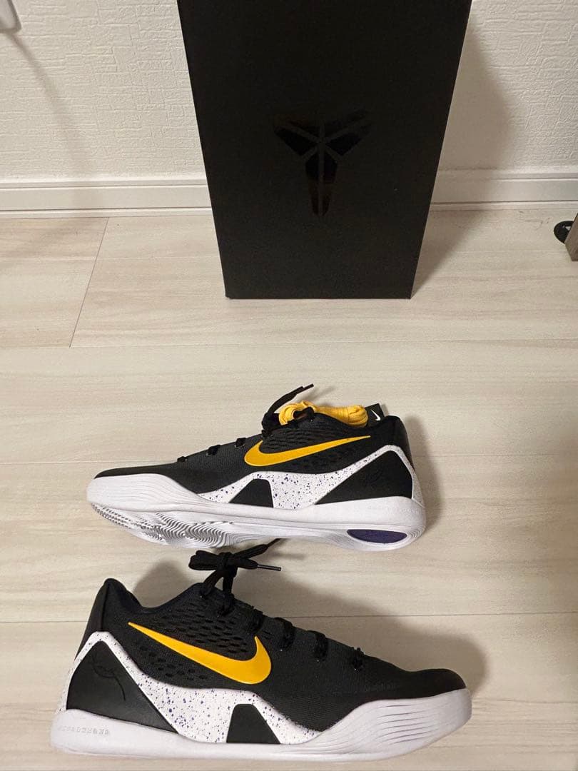 Nike Kobe9 シューズ 黒/黄色