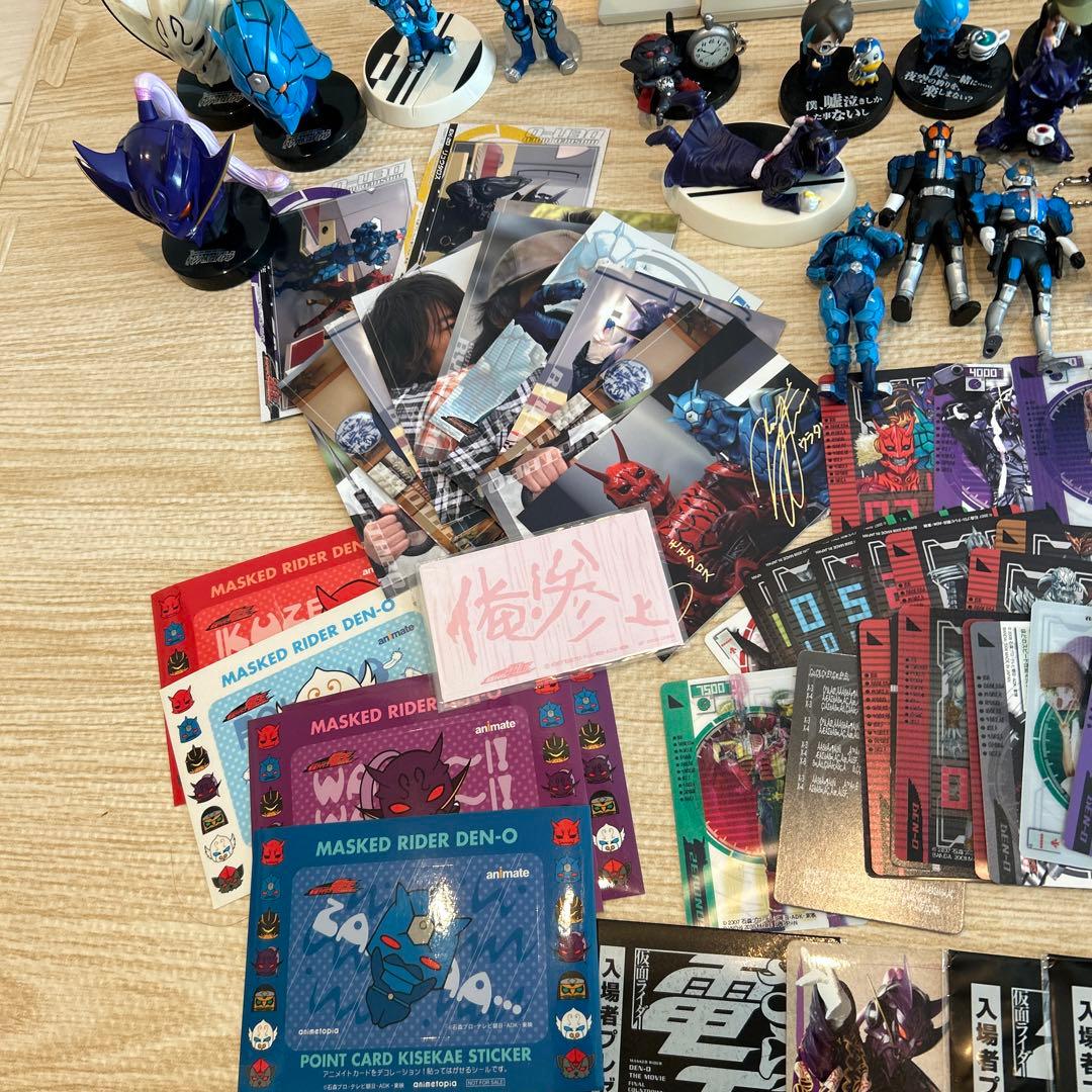 仮面ライダー電王 グッズ まとめ セット 特撮 特典 映画 パンフ カード