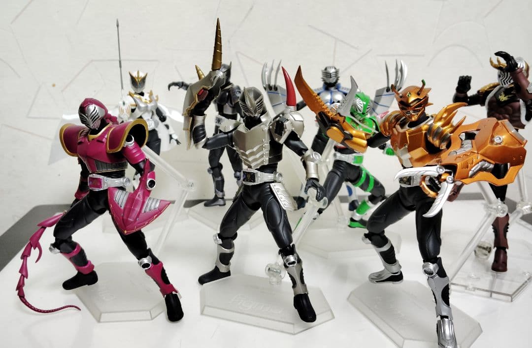 仮面ライダー龍騎　フィギュア×11