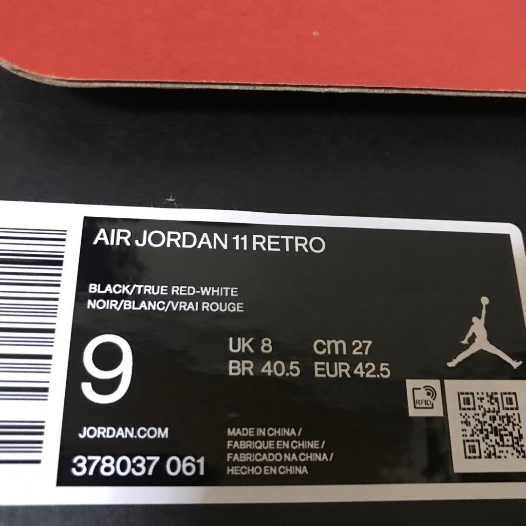 シューズ(男性用) AIRJORDAN11 RETRO 27cm NIKE
