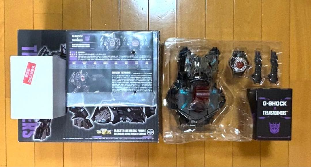 G-SHOCK✖トランスフォーマー マスターネメシスプライムレゾナントモード