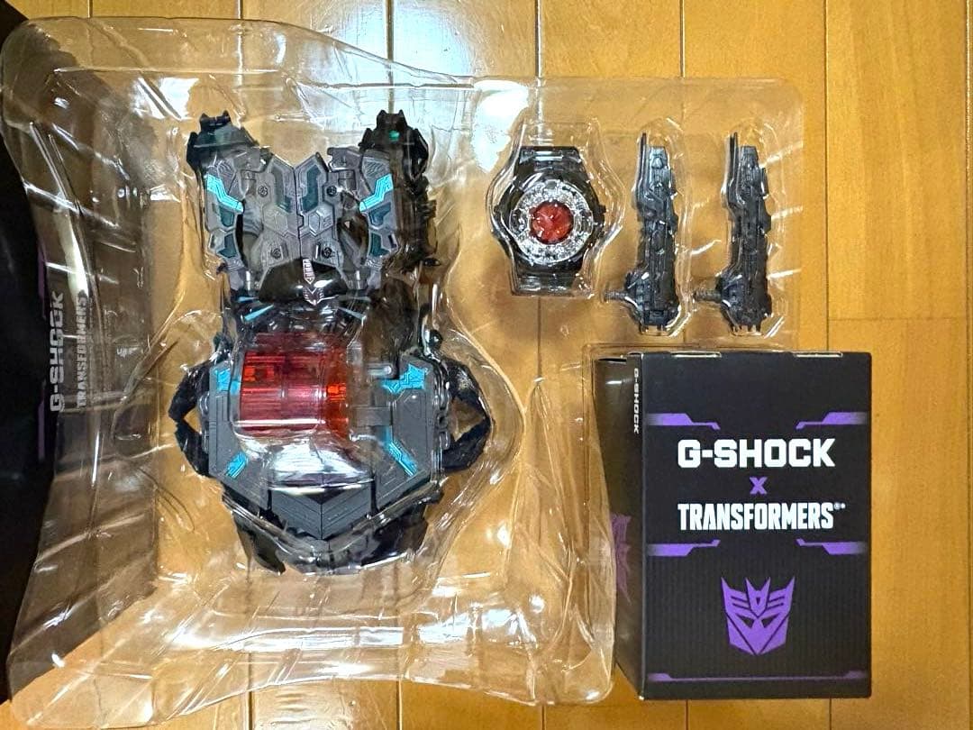 G-SHOCK✖トランスフォーマー マスターネメシスプライムレゾナントモード