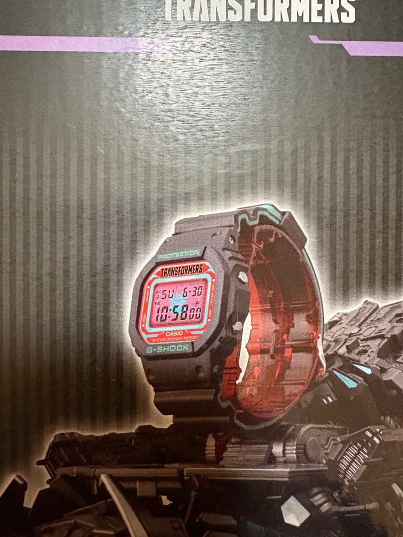 G-SHOCK✖トランスフォーマー マスターネメシスプライムレゾナントモード