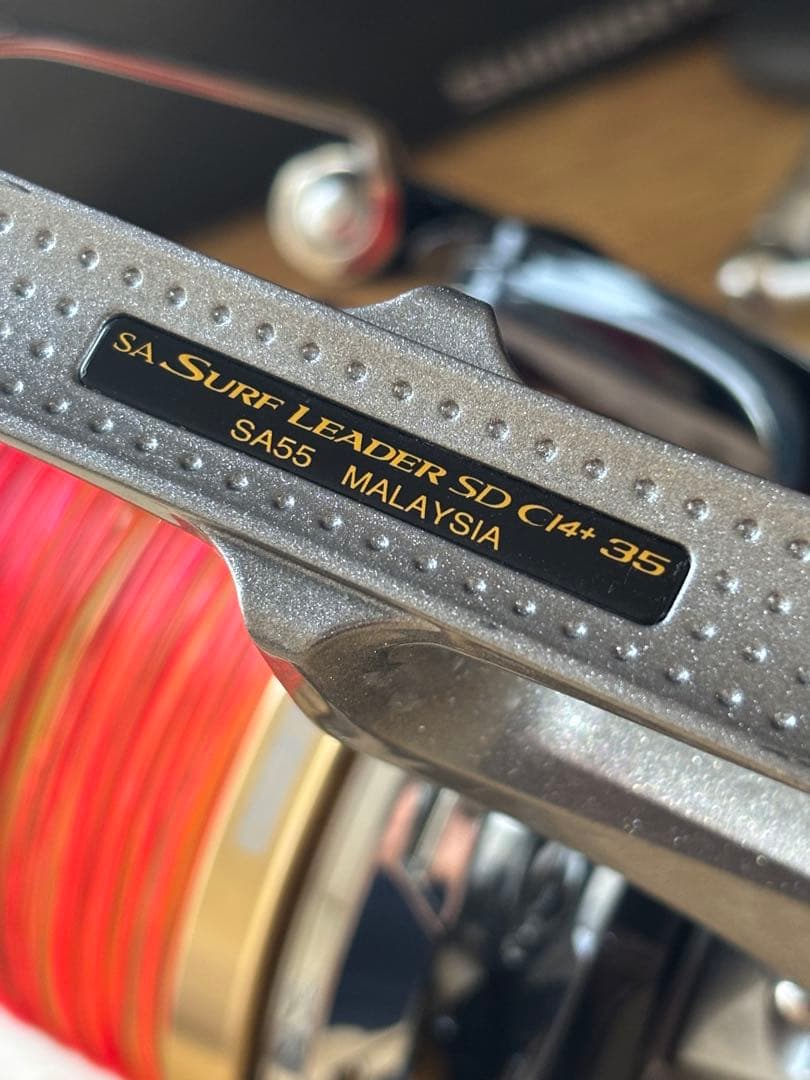 シマノ 13 サーフリーダーSD CI4+ 35 2台セット 夢屋スプール付