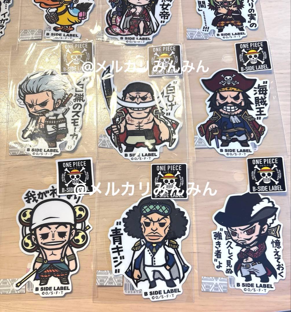 ONE PIECE ワンピース コラボ350 ステッカー シール 24枚