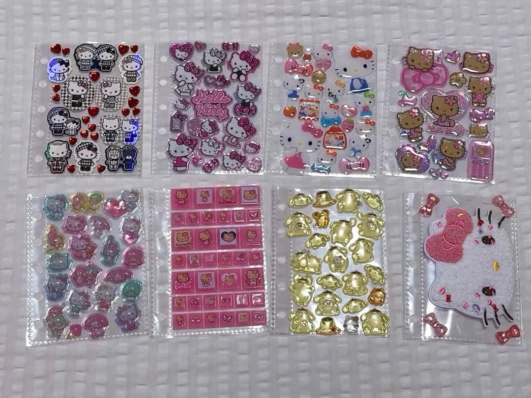 シール帳完成品！正規品シールのみ、サンリオ縛り①