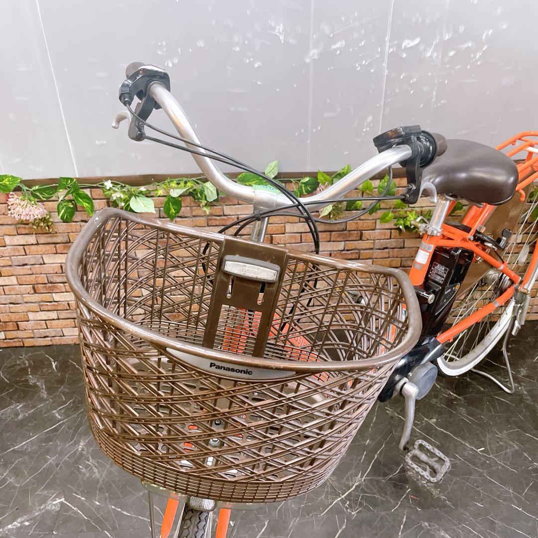 【52】電動自転車 ブリヂストン Assista オレンジ系 Panasonic