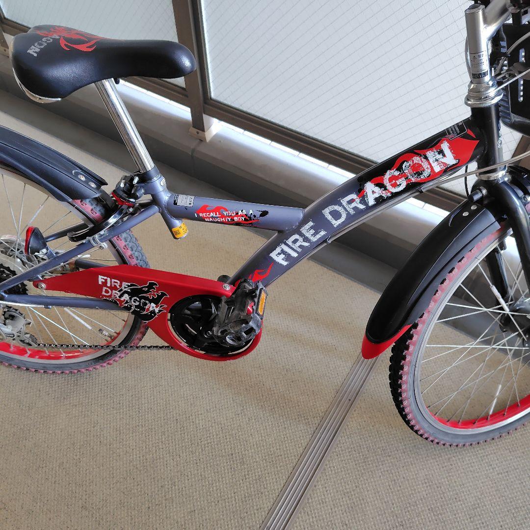 【手渡し】自転車 ダイワサイクル ファイヤー ドラゴン　24インチ