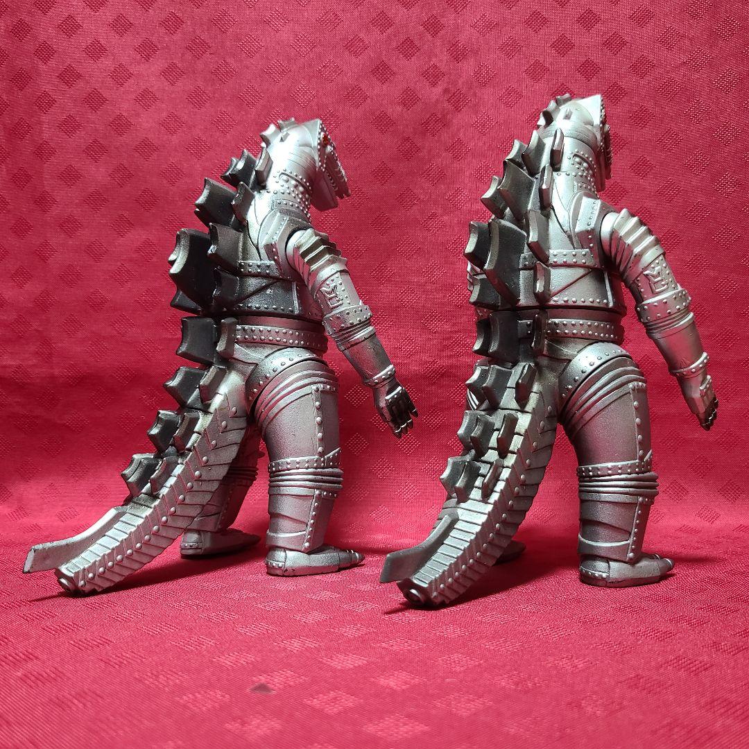 【ジャンク】 バンダイ メカゴジラ 1983 ソフビ 2体 セット まとめ売り