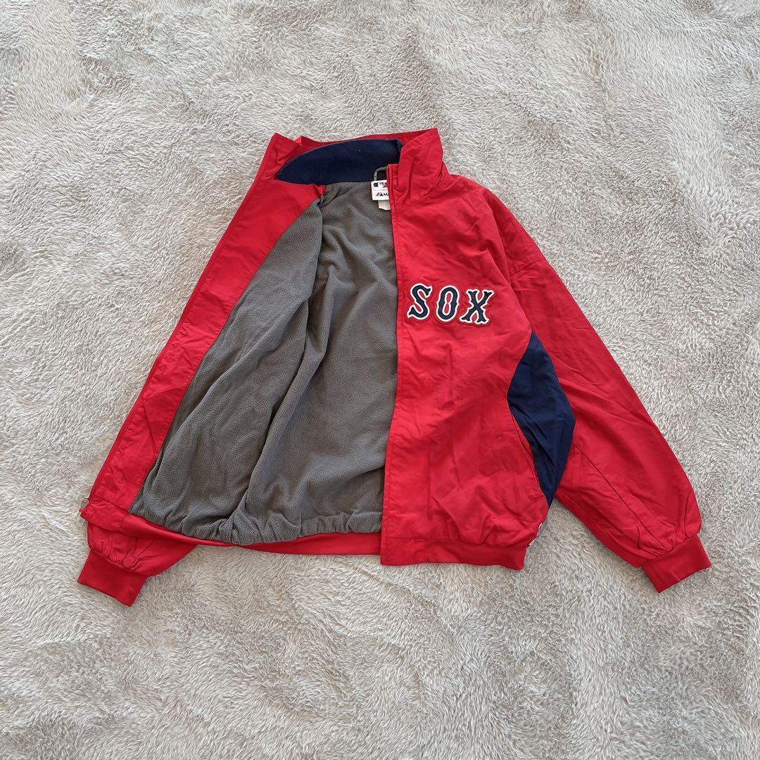 Majestic♡MLB レッドソックス ナイロンベースボールジャケット