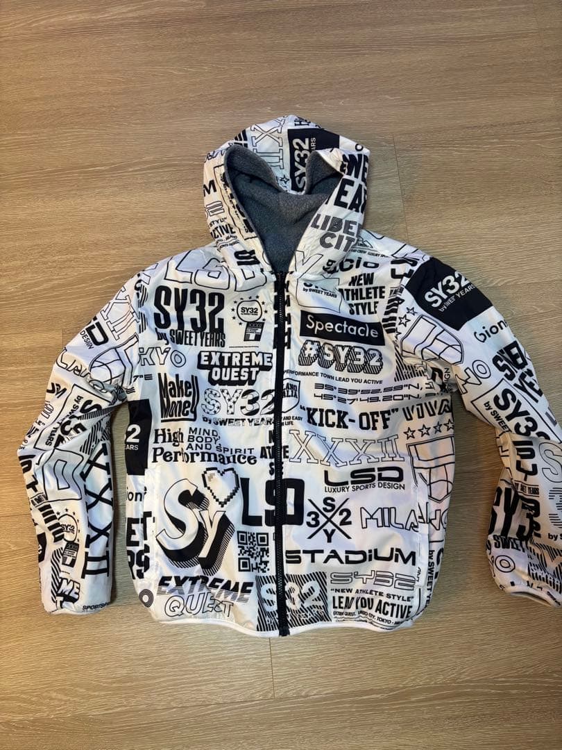 SY32 by SWEET YEARS POLARTEC リバーシブルフーディー