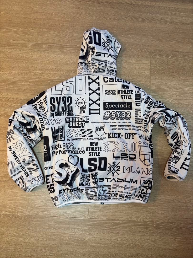 SY32 by SWEET YEARS POLARTEC リバーシブルフーディー