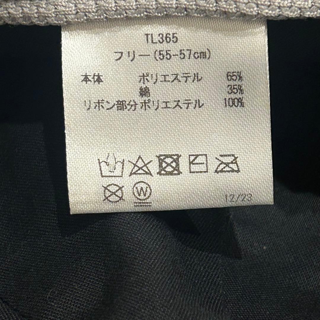 テーラーメイド リボンハット レディース　ブラック