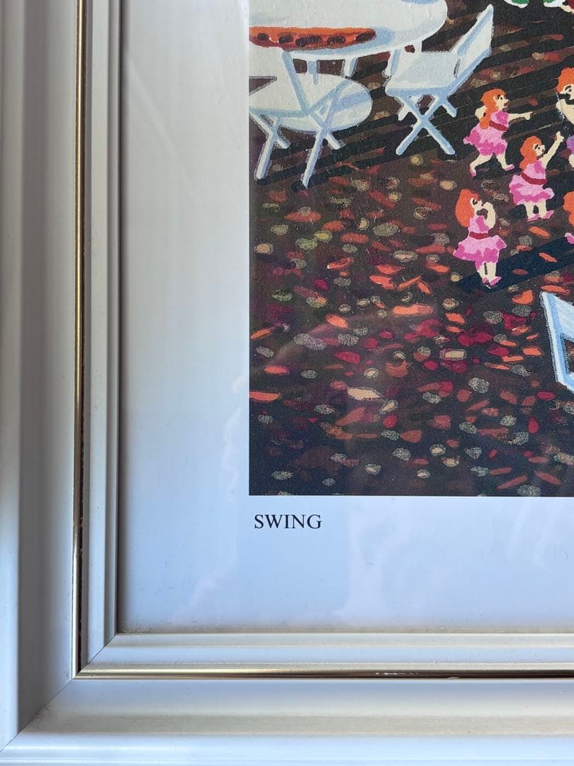 ヒロヤマガタ　1991年　Swing シルクスクリーン