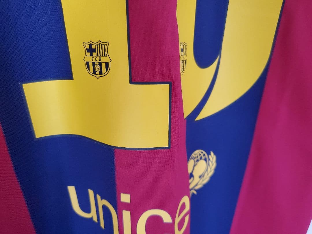 メッシMESSI 10番 FC Barcelona nike ホームジャージＭ