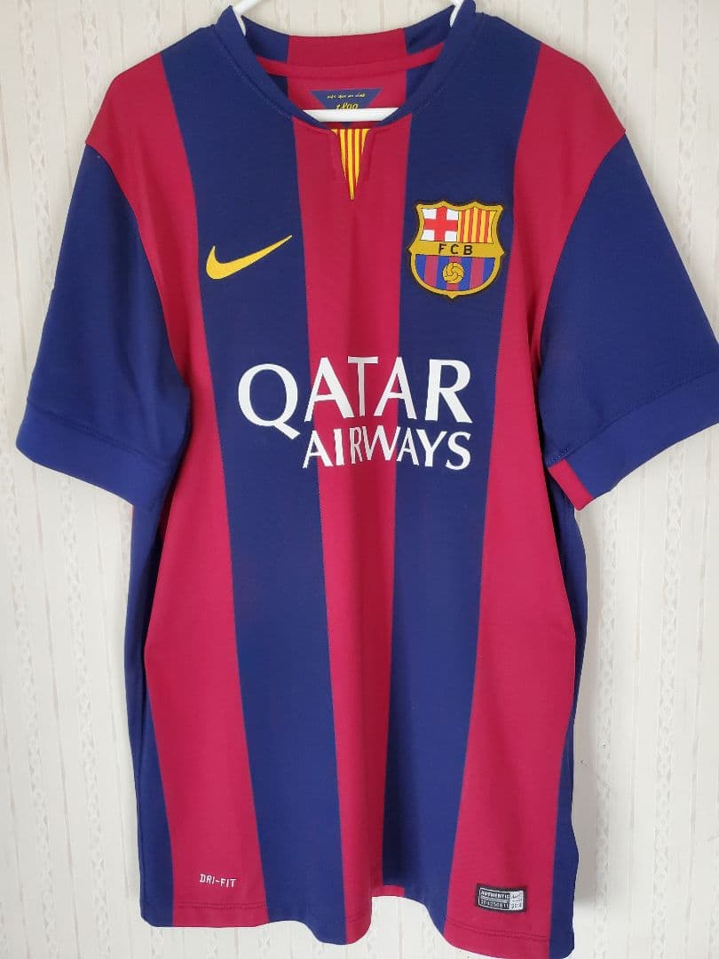 メッシMESSI 10番 FC Barcelona nike ホームジャージＭ
