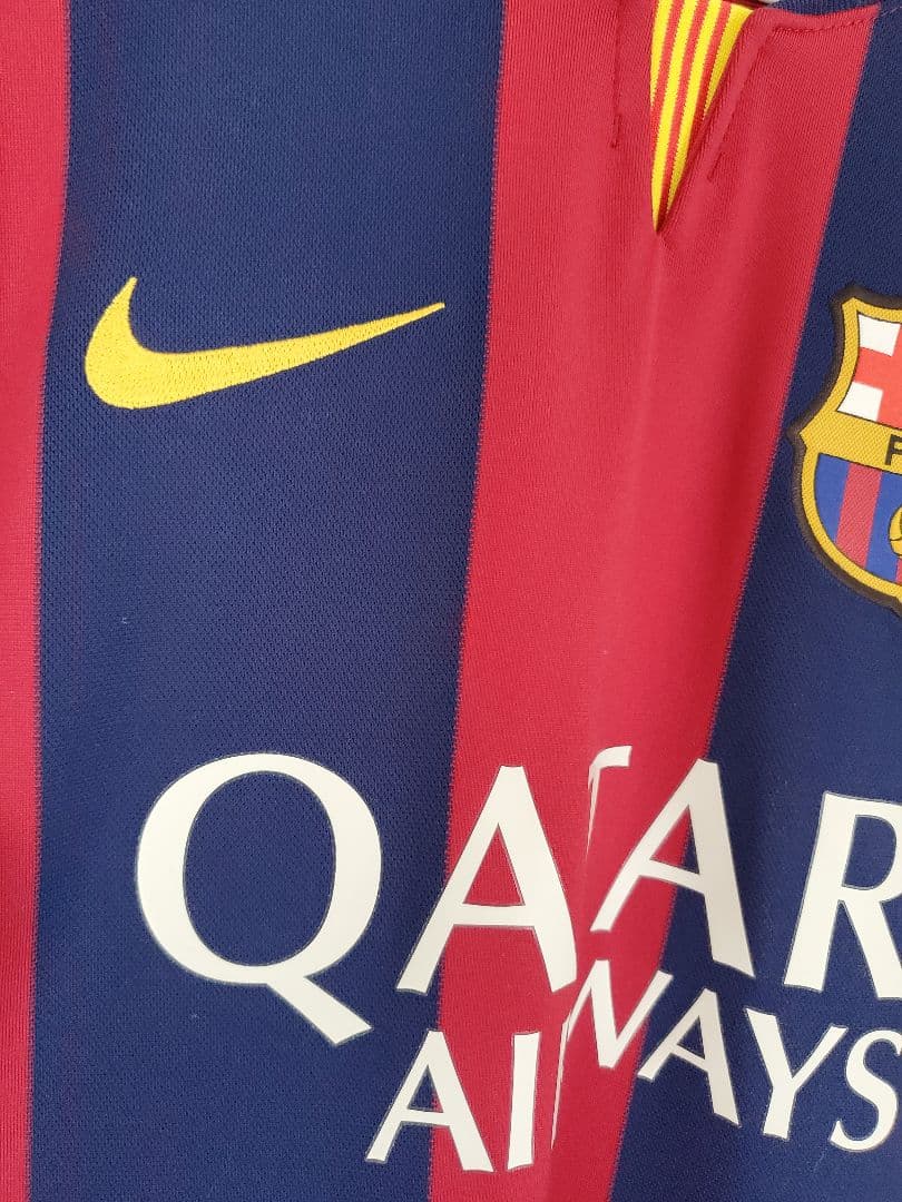 メッシMESSI 10番 FC Barcelona nike ホームジャージＭ