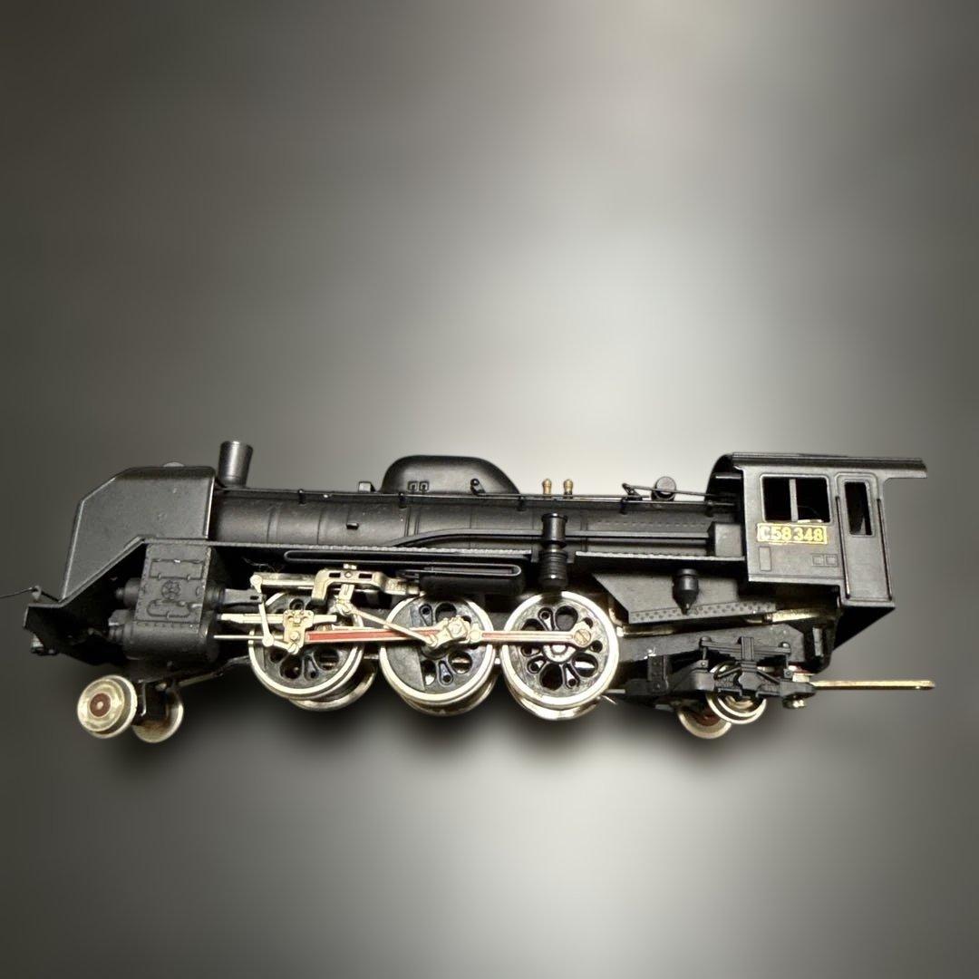 ［ジャンク］鉄道模型　HOゲージ　宮沢模型　C58 不動車　部品取り