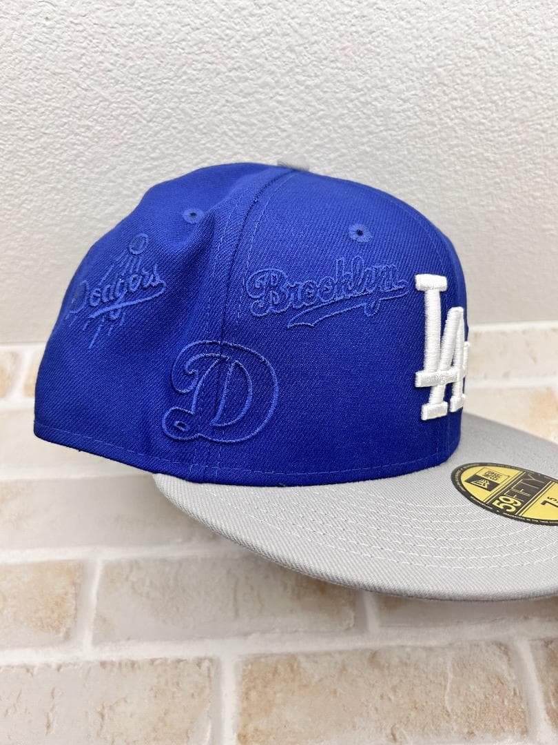 NEW ERA 59Fifty★MLB★LA Dodgersマルチロゴ7 5/8