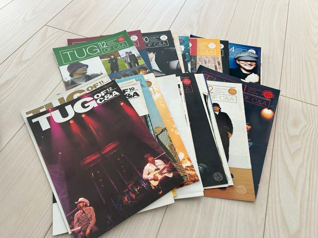 TUG of C&A 会報　CHAGEandASKA 1993年1月から最終