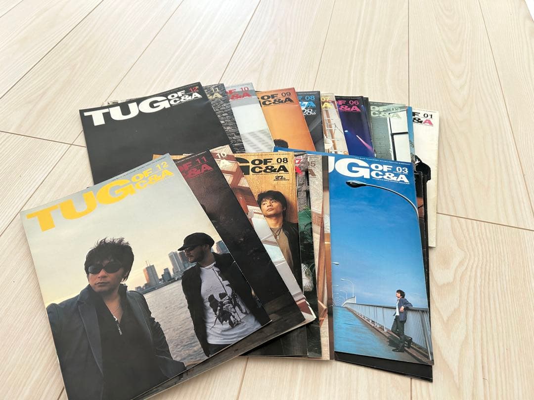 TUG of C&A 会報　CHAGEandASKA 1993年1月から最終