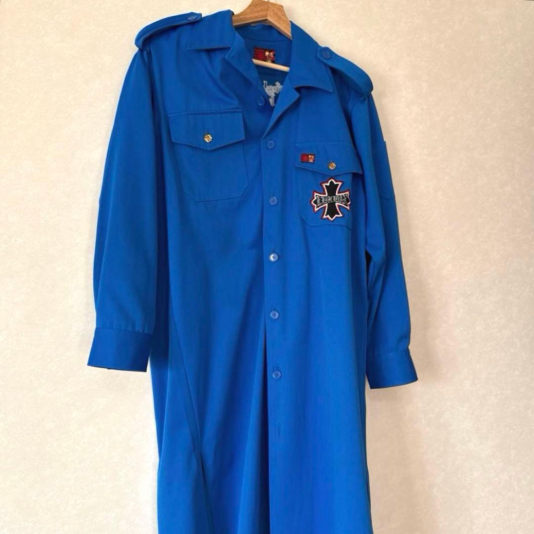 【美品‼️】氣志團 早乙女光 特攻服（青）/ コスプレ4点セット※豪華特典付き
