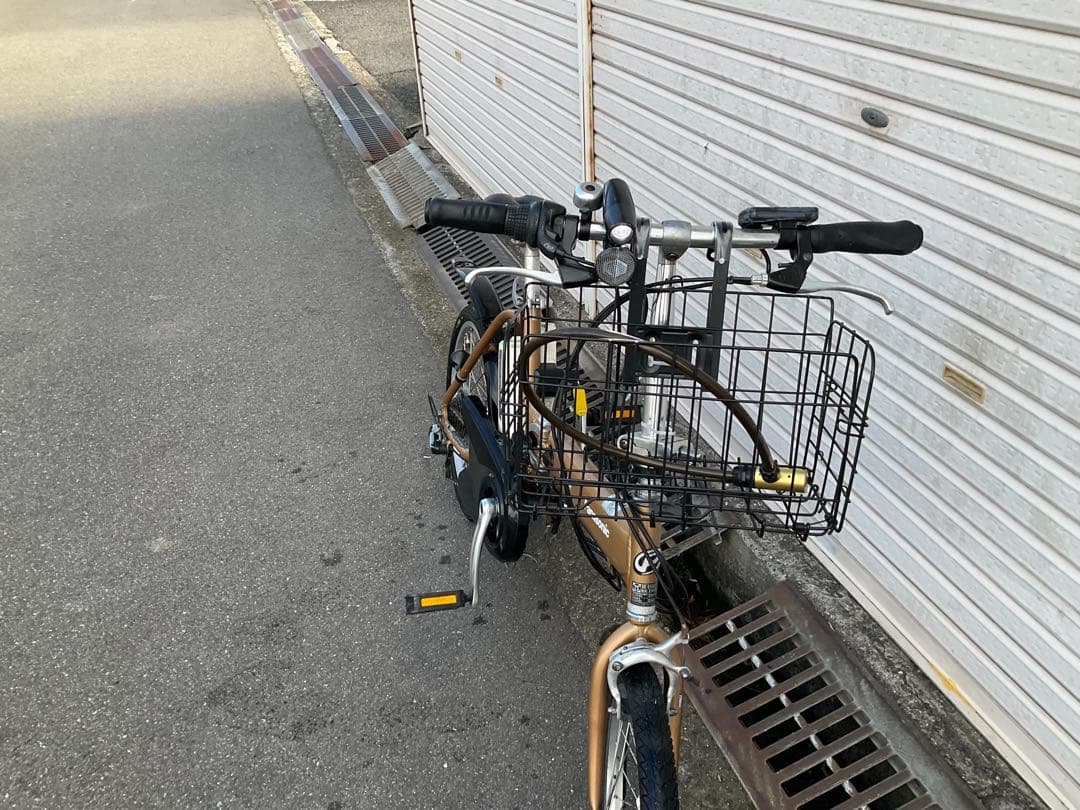 パナソニック新機種電動アシスト自転車OFF time前18.後20インチ折り畳み