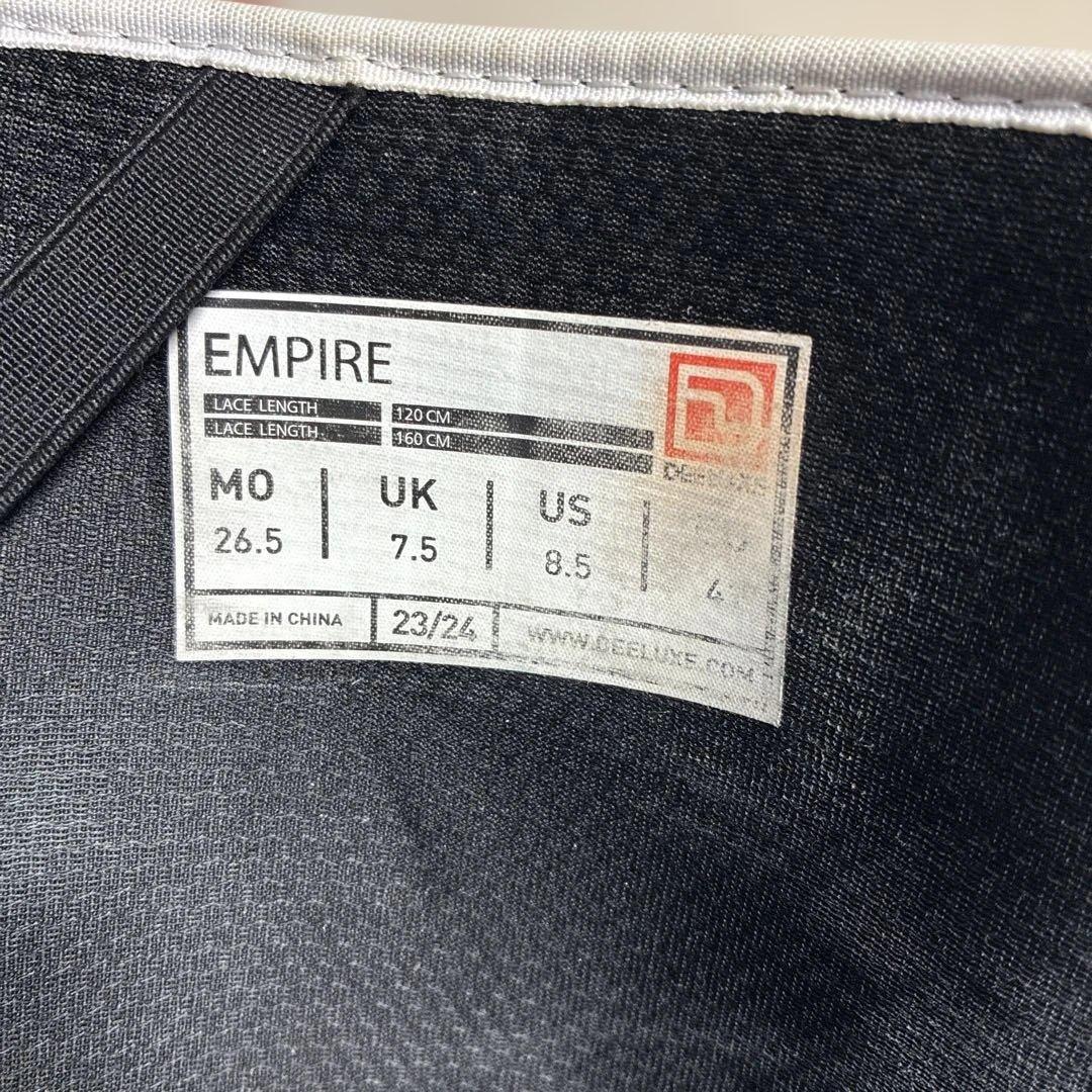 Empire スノーボードブーツ 26.5 ディーラックス　DEELUXE