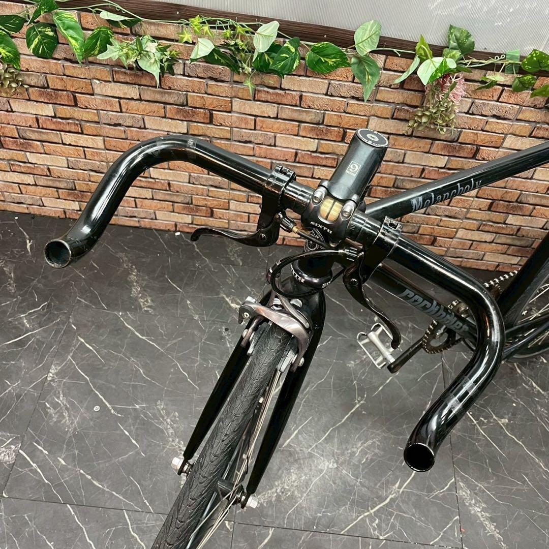 【87】ピストバイクrockbikes Melancholyブラック