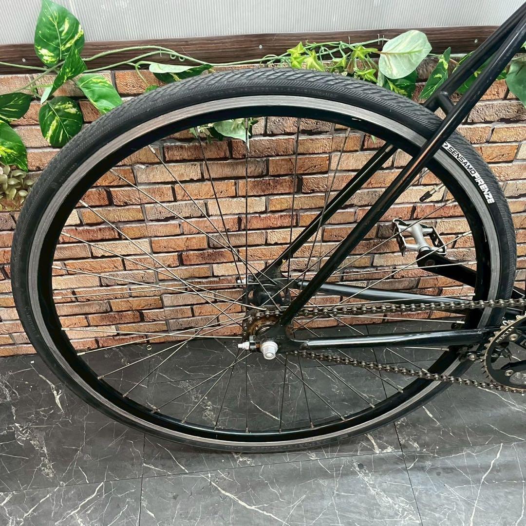 【87】ピストバイクrockbikes Melancholyブラック